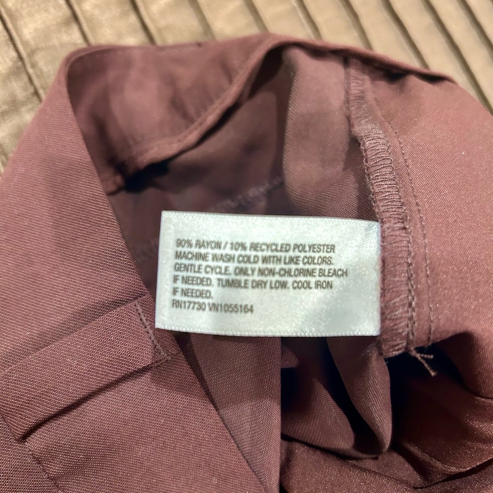 A New Day High Waist Wide Leg Brown Trousers - Picture 5 of 5